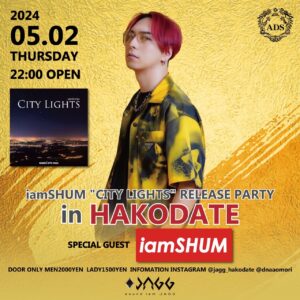 i am SHUM "CITY LIGHTS" RELEASE PARTY TOUR 2024 @ sound ism JAGG