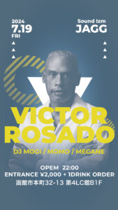 VICTOR ROSADO in HAKODATE (House Music) @ sound ism JAGG