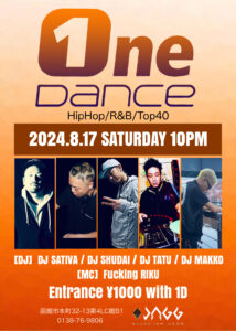 One Dance (HipHop/R&B/Top40) @ sound ism JAGG