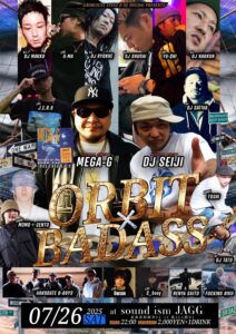 ORBIT × BADASS (HipHop) @ sound ism JAGG
